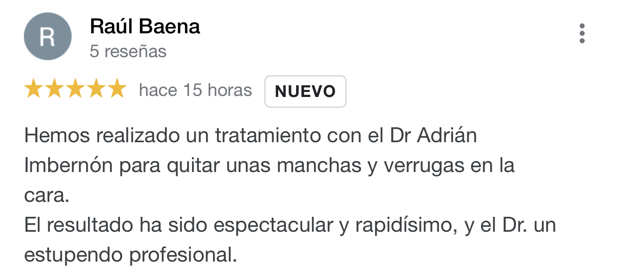 Opinión de paciente